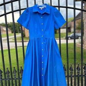 Alexis for Target french blue shirt dress
